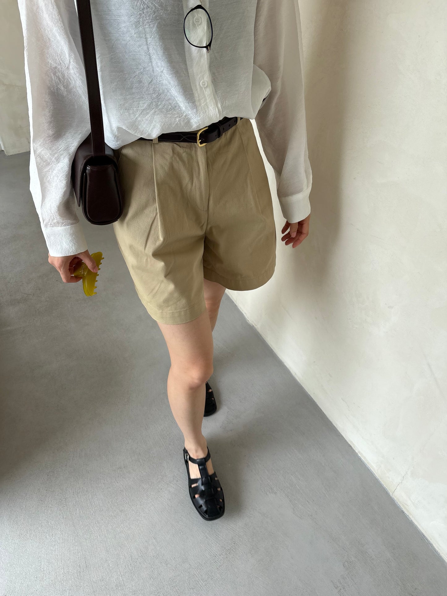 コットン ハーフパンツ